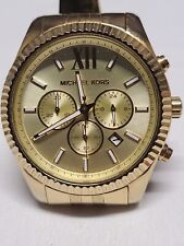 Usado, Relógio Michael Kors Lexington MK8281 cronógrafo data FRETE GRÁTIS  comprar usado  Enviando para Brazil