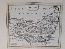 Antique suffolk map for sale  SOUTHAM