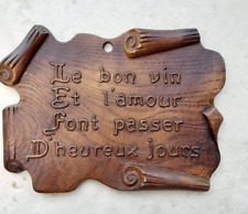 Plaque citation humoristique d'occasion  Carvin