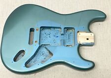 ¡DAÑADO!  Guitarra Fender Squier Strat Azul Hielo Metal CUERPO TRÉMOLO segunda mano  Embacar hacia Argentina