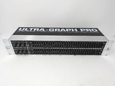 BEHRINGER ULTRA GRAPH PRO GEQ3102 - 31 Band Stereo Graphic Equalizer, used for sale  Shipping to South Africa