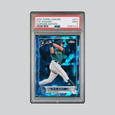 2022 Topps Chrome Cal Raleigh ROOKIE SAPPHIRE RC #277 Mariners - PSA 9 MINT, used for sale  Shipping to South Africa