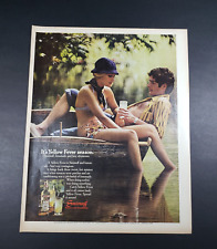 1971 anuncio impreso Smirnoff vodka tarde perezosa mujer hombre barco limonada AD1-8 segunda mano  Embacar hacia Argentina