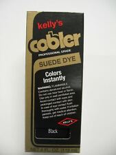 Kelly's Suede Dye 4 oz. Black, Dk Brown, Med Brown, Free shipping USA for sale  Shipping to South Africa