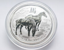 Silbermünze lunar pferd gebraucht kaufen  Görlitz-Zentrum