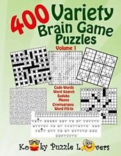 Variety puzzle book for sale  Orem