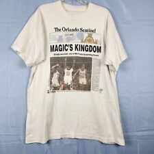 Usado, Camisa Orlando Magic vintage 95 finais da NBA East Orlando Sentinel ponto único tamanho XL comprar usado  Enviando para Brazil