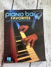 Favoritos de Piano Bar - Cancionero para piano, guitarra y voz ~ Libros de Hal Leonard~ segunda mano  Embacar hacia Argentina