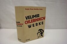 Chlebnikov velimir werke usato  Spedire a Italy