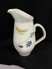 Vintage Franciscan Autumn Pattern 12 Oz. Pitcher Creamer Autumn Leaves for sale  Shipping to South Africa