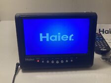 Antena de monitor Haier portátil 7" digital LCD TV cabo de alimentação controle remoto A/V, usado comprar usado  Enviando para Brazil