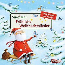 Sing fröhliche weihnachtslied gebraucht kaufen  Berlin