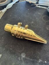 JodyJazz 8 DV NY Alto Saxofone bocal de metal banhado a ouro, usado comprar usado  Enviando para Brazil