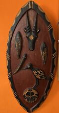 Vintage african shield for sale  FARNBOROUGH