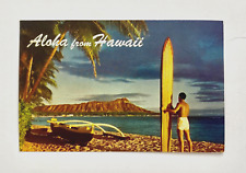 Vintage postcard aloha for sale  San Diego