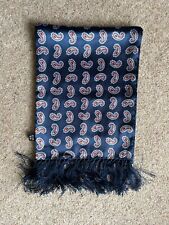 mens paisley scarf silk for sale  POULTON-LE-FYLDE