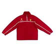 Vintage Scuderia Ferrari F1 Racing Team Reflective Shell Fleece Jacket Size XL for sale  Shipping to South Africa