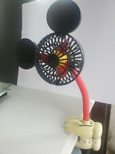 Ventilador Disney Mickey Mouse - cochecito, escritorio, portátil, ventilador con clip - ¡Funciona muy bien!, usado segunda mano  Embacar hacia Argentina