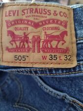 Levis jeans 505. for sale  IPSWICH