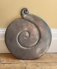 CARROL BOYES VINTAGE METAL SWIRL SHAPED SIGNED TRIVET for sale  Shipping to South Africa