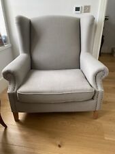 Wing chair upholstered for sale  BATH