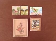 Collection small paintings for sale  Veneta