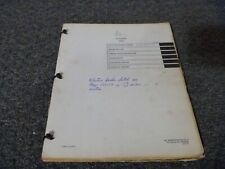 Allis-Chalmers Gleaner K Combine Shop Service Repair Manual 90044626 Rev 3, used for sale  Shipping to South Africa