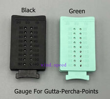Dental Endodontic Gutta Percha Points Gauge Cutter Root Files Measurement Ruler, used for sale  Shipping to South Africa
