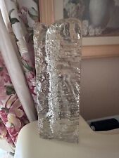 rectangular glass vase for sale  HULL