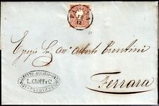 1858 lettera padova usato  Novedrate