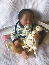Bambola bambino reborn usato  Spedire a Italy
