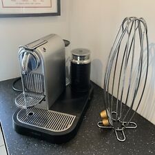 Magimix M190 Silver Nespresso Pod Coffee Machine With Milk Aeroccino Frother for sale  Shipping to South Africa