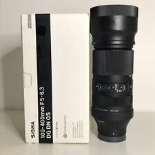 Sigma (Sony E mount) 100-400mm F5-6.3 DG DN OS - VGC - caps, hood, box for sale  Shipping to South Africa