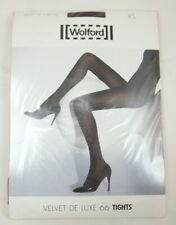 Wolford Velvet De Luxe 66 Tights Red Plum XS 18207 3002 for sale  Shipping to South Africa