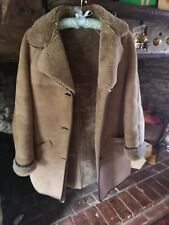 Vintage sheepskin coat for sale  BEDFORD