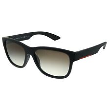 Óculos de sol Prada Lifestyle PS 03QS DG00A7 preto borracha plástico retangular cinza... comprar usado  Enviando para Brazil