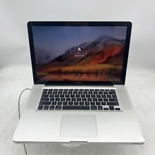 Apple MacBook Pro 15" finales de 2011 Core i7 2,2 GHz 4 GB RAM 320 GB HD High Sierra, usado segunda mano  Embacar hacia Argentina