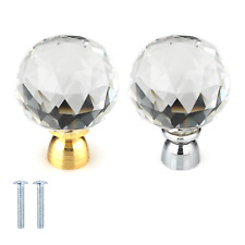 Crystal cabinet knobs for sale  LONDON
