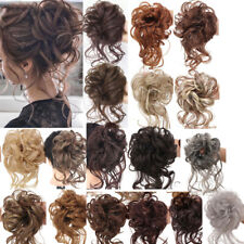 Scrunchie Updo Wrap Hair Extension Real as Human Messy Bun Hair Piece for Women for sale  Shipping to South Africa