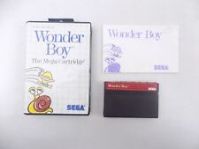 Boxed Sega Master System Wonder Boy - Inc Manual Postagem Grátis comprar usado  Enviando para Brazil