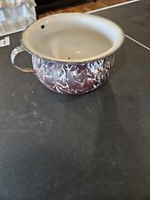 enamel chamber pot for sale  Litchfield