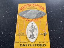 Bradford northern castleford for sale  LEEDS