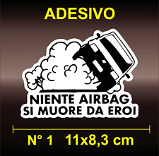 Adesivi stickers fiat usato  Agrigento