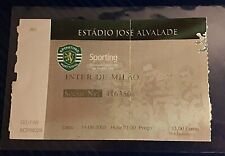 Ingresso Estreia Profissional CRISTIANO RONALDO - Sporting X Inter | 14/08/2002 comprar usado  Enviando para Brazil