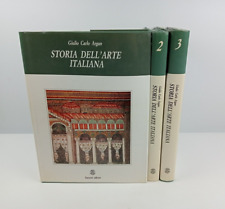 storia dell arte italiana giulio carlo argan usato  Roma