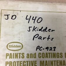 Used, John Deere JD 440 SKIDDER PARTS MANUAL CATALOG BOOK LIST GUIDE LOG WINCH PC923 for sale  Shipping to Canada