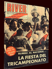 RIVER PLATE CAMPEÓN 1980 - River 2 vs Ferro 1 - Revista River # 1857 Argentina, usado segunda mano  Argentina 