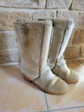 Bottes boots fourrure d'occasion  Plonéour-Lanvern