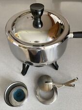 Vintage stainless fondue for sale  Valier