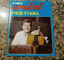 CIAO AMICI N.2 1965-FESTIVAL-L'albo d'oro del festival di sanremo-Bobby Solo- usato  Castelfranco Emilia